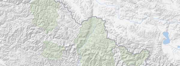 Map of Mustang