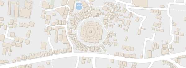 Map of Boudhanath
