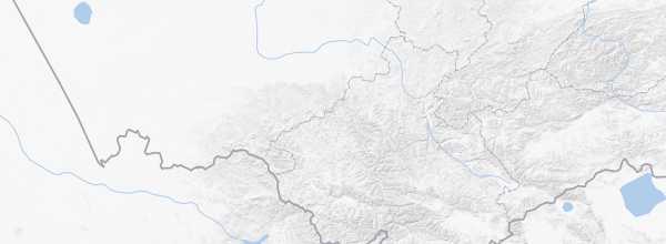 Map of Russian Altai