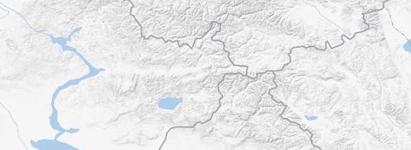 Map of Kazakh Altai