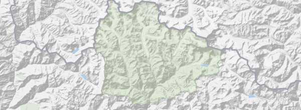 Map of Sagarmatha National Park
