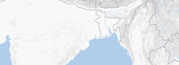 Map of East India