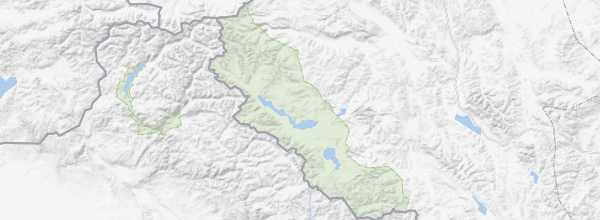 Map of Altai Tavan Bogd National Park