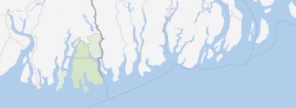 Map of Sundarbans