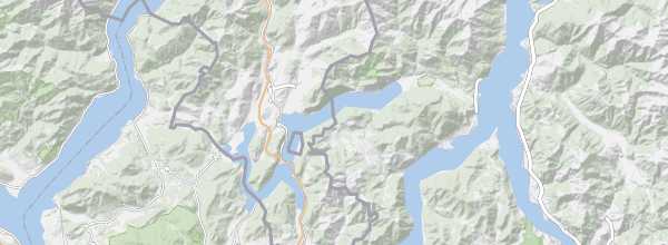 Map of Lake Lugano