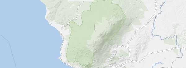Map of Mount Cameroon