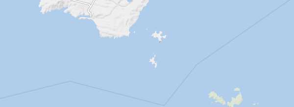 Map of Lavezzi Islands