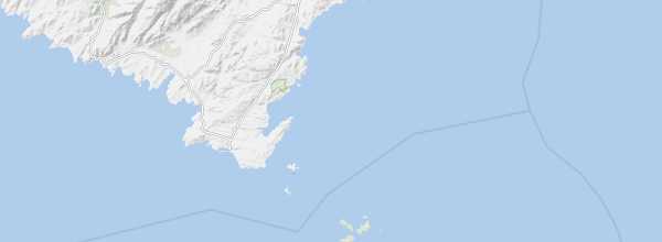 Map of Bonifacio Straits Nature Reserve