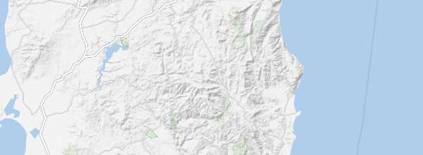Map of Gennargentu National Park