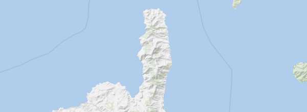 Map of Cap Corse