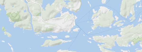 Map of Kragerø