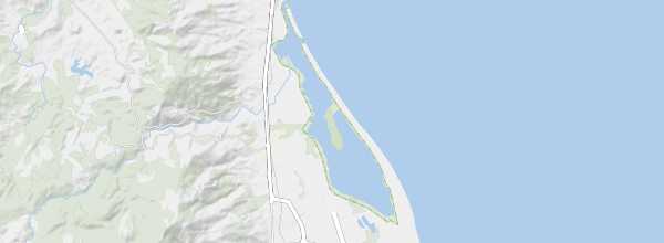 Map of Biguglia Lagoon Nature Reserve