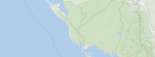 Map of Loango National Park