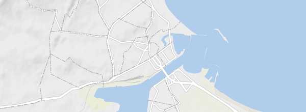 Map of Bizerte