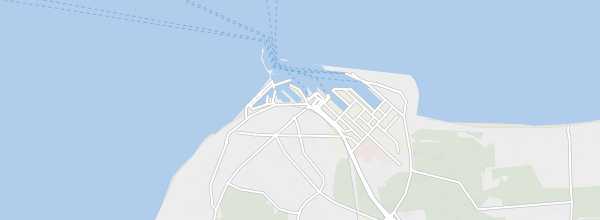Map of Hirtshals