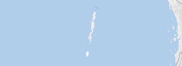 Map of Andaman Islands
