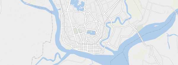 Map of Yangon