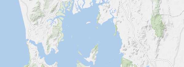 Map of Phang Nga Bay