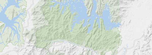 Map of Khao Sok National Park