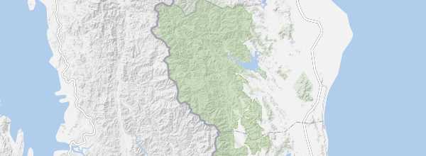 Map of Kaeng Krachan National Park