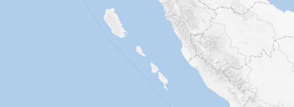 Map of Mentawai Islands